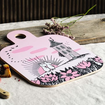 찹 & 서브 프랜드십 트레이 25x32 cm - black-pink - Muurla | 뮬라