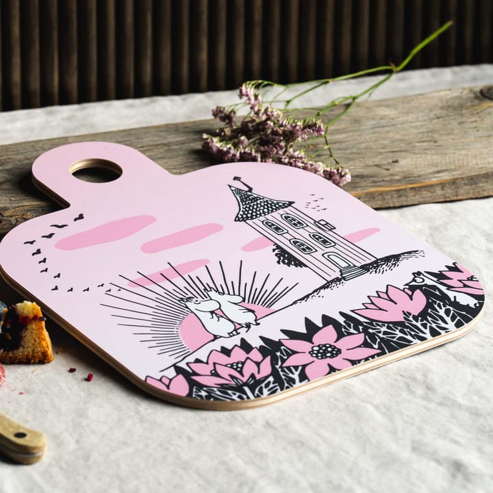 찹 & 서브 프랜드십 트레이 25x32 cm, black-pink Muurla | 뮬라