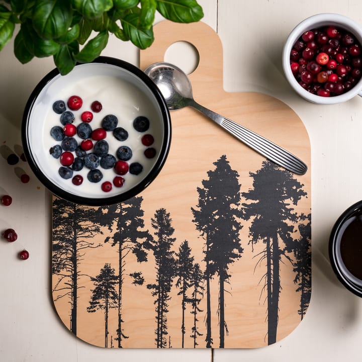 포레스트 도마 25x32 cm, Natural-black Muurla | 뮬라