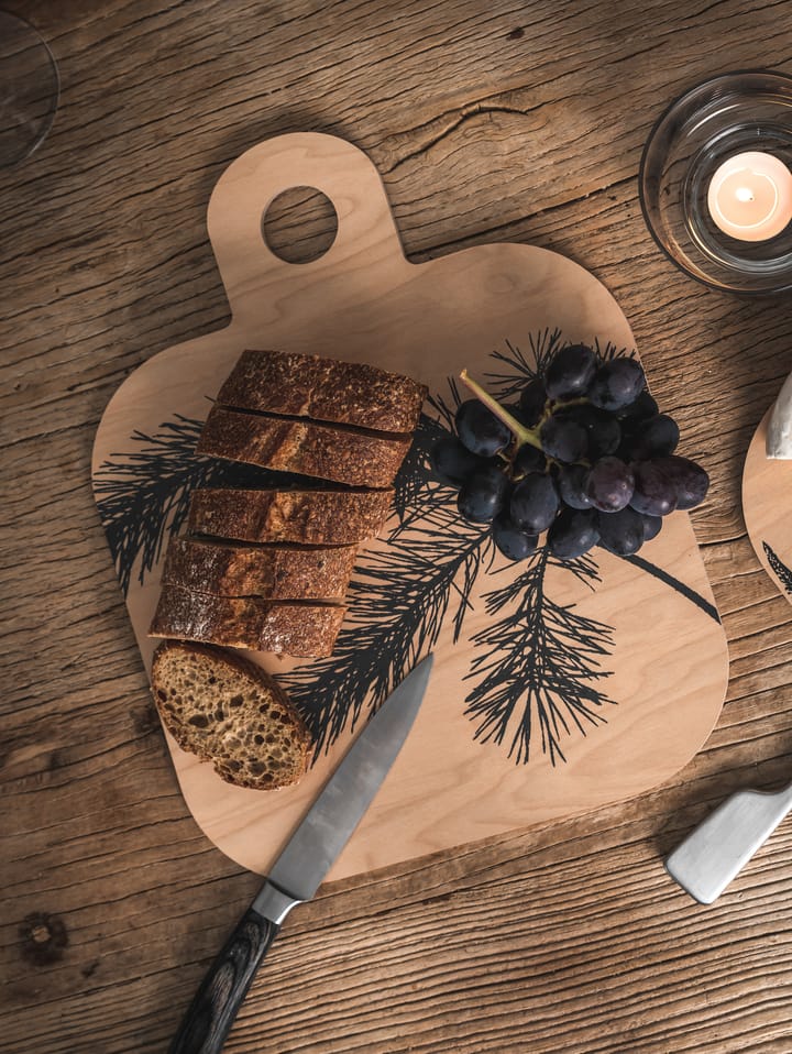 포레스트 도마 25x32 cm, Natural-black Muurla | 뮬라