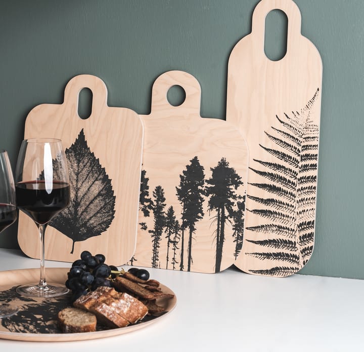 포레스트 도마 25x32 cm, Natural-black Muurla | 뮬라