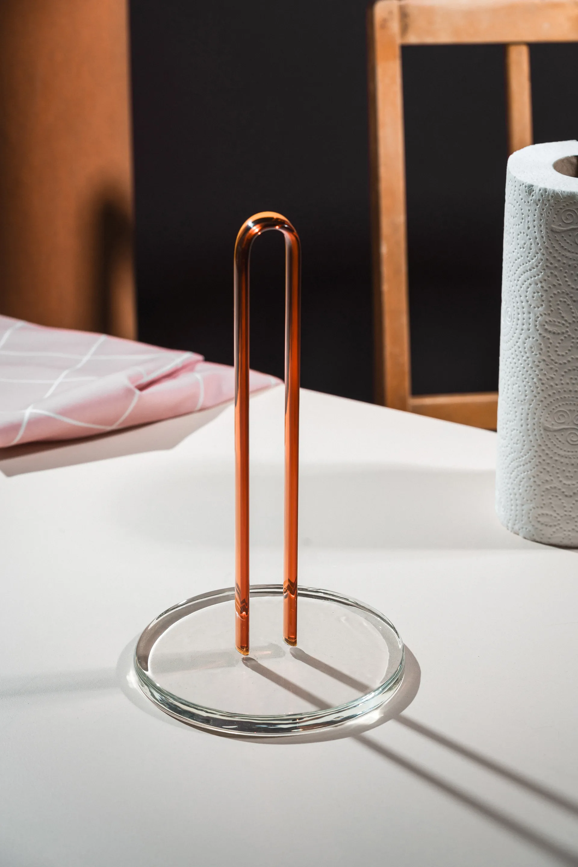 루프 키친 페이퍼 홀더 26 cm, Clear-amber Muurla | 뮬라