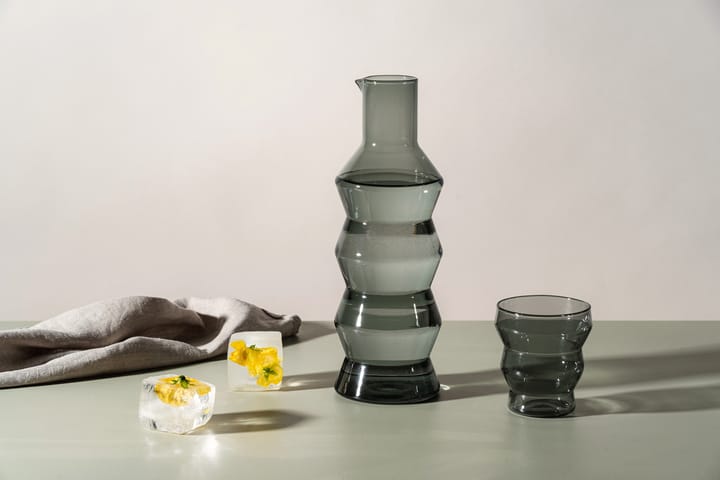 웨이브스 드링킹 글라스 30 cl, Grey Muurla | 뮬라