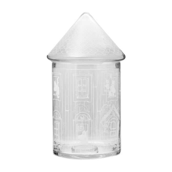 무민 하우스 글라스 병과 덮개 30.5 cm, Clear Muurla | 뮬라