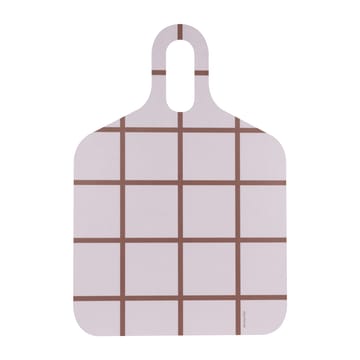 첵스 & 스트라이프 트레이 30x44 cm - Brown-beige - Muurla | 뮬�라