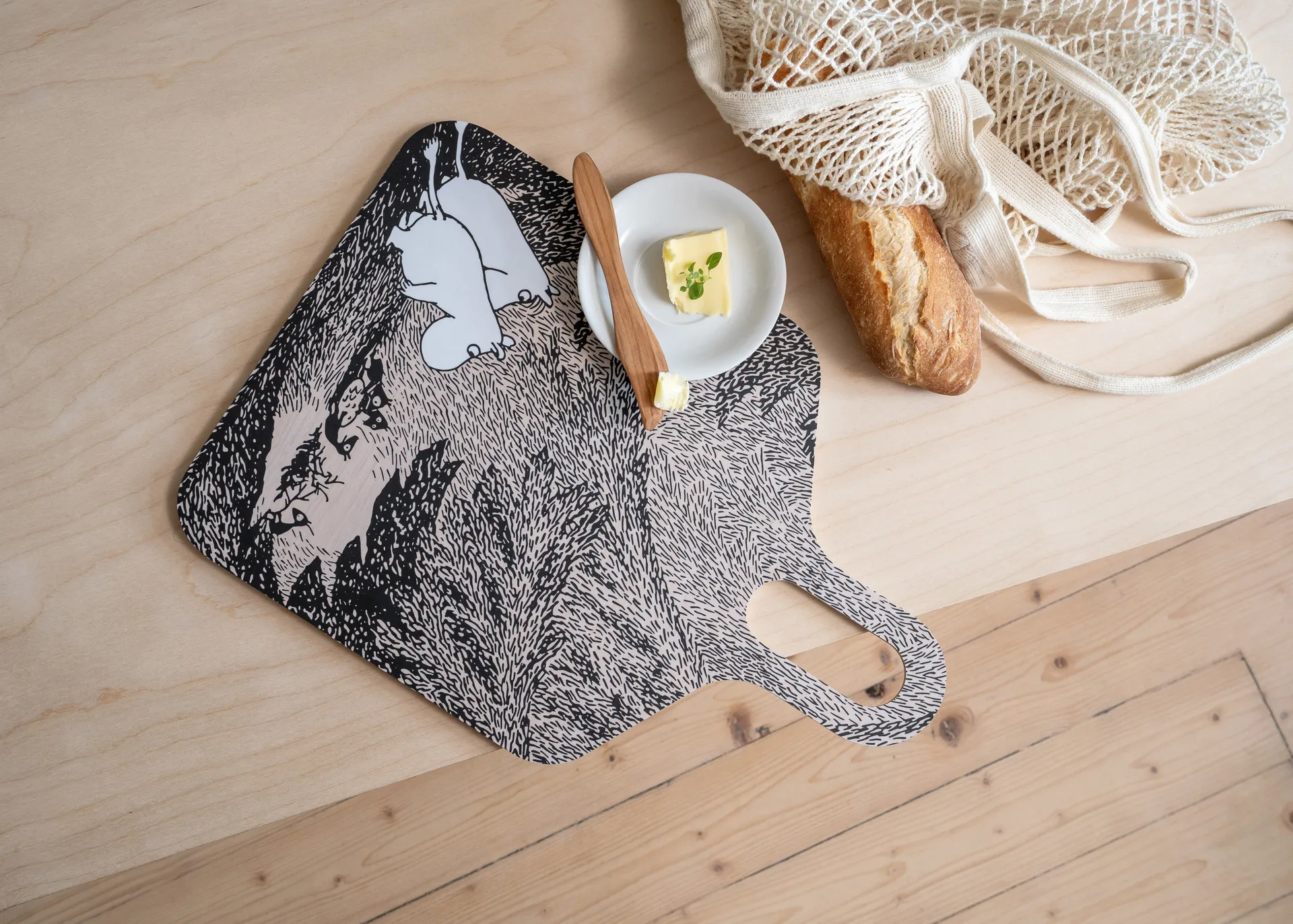 무민 오리지널 찹 & 서브 30x44 cm, The Pond Muurla | 뮬라