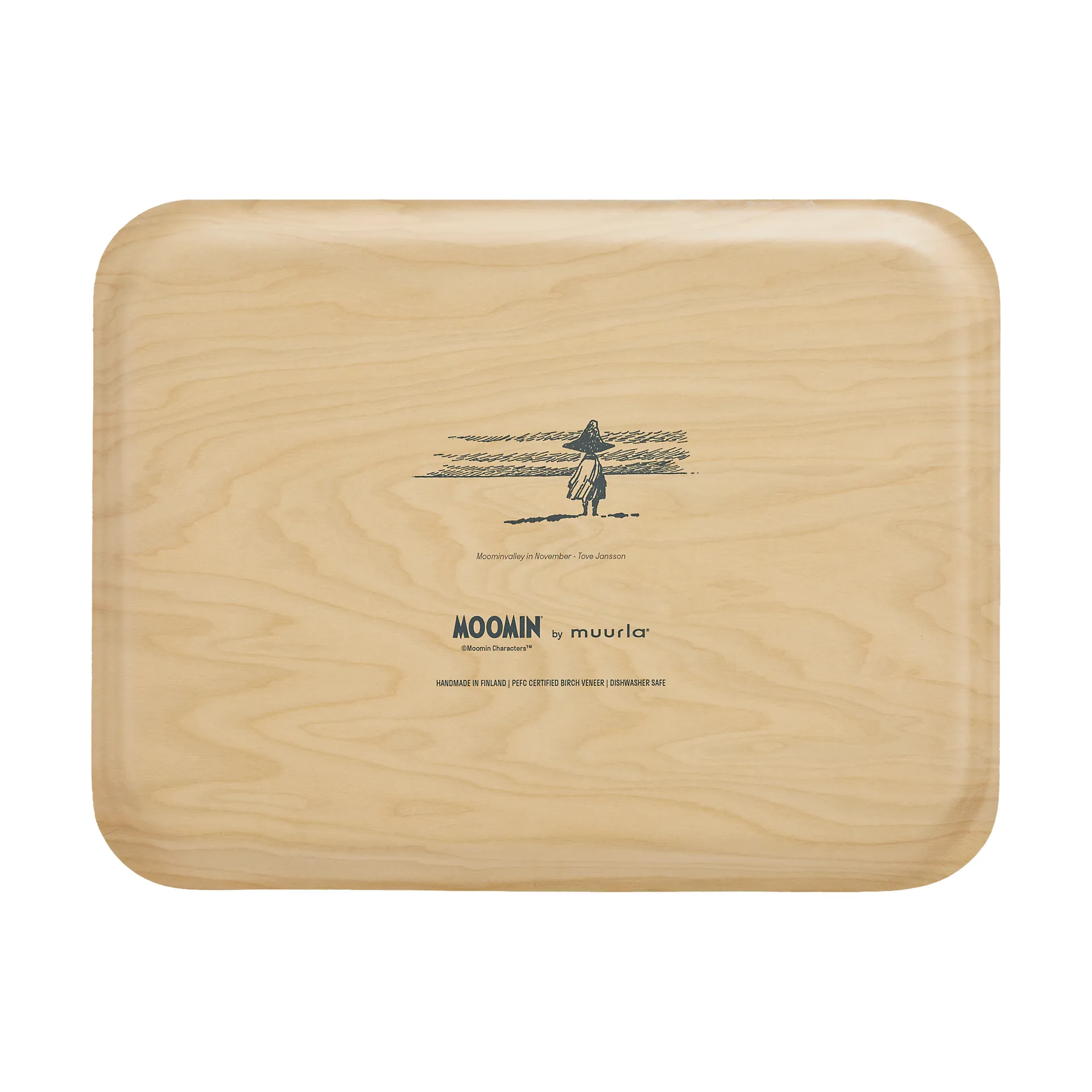 무민 트레이 32x42 cm, Swedish Moominvalley map Muurla | 뮬라