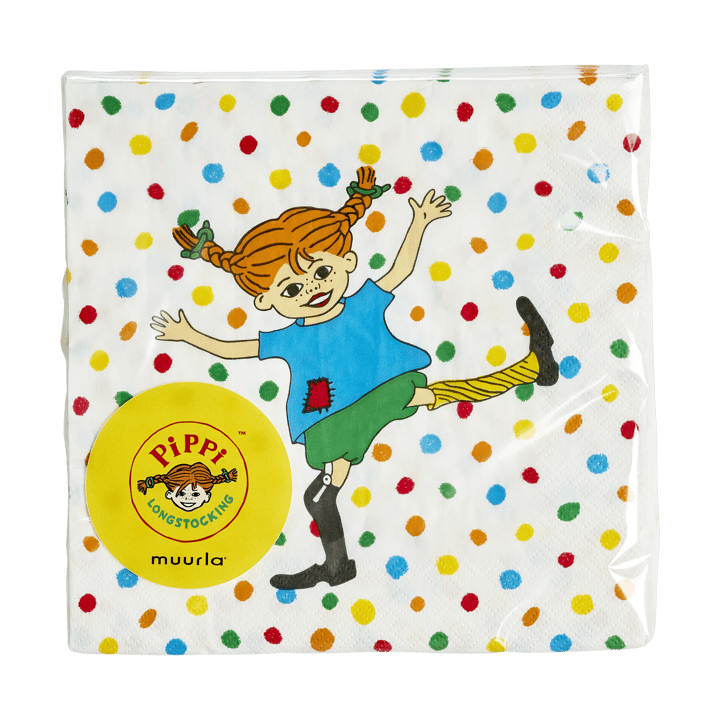 삐삐 냅킨 33x33 cm 20개 세트, Jumping Jack Muurla | 뮬라