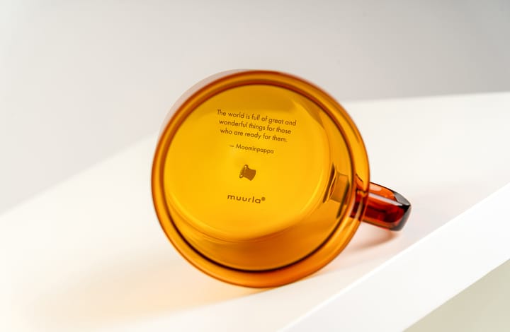 무민 파파 글래스 머그 35 cl, Amber Muurla | 뮬라