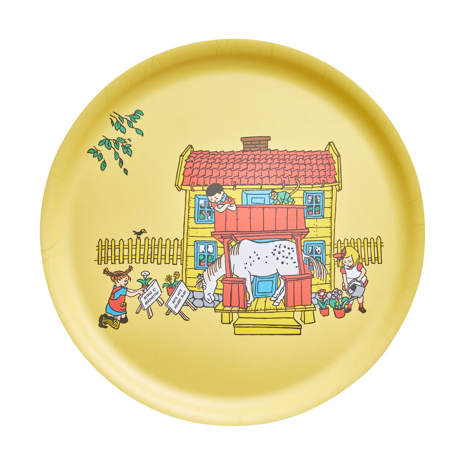 삐삐 서빙 트레이 Ø35 cm, Villa Villekulla Muurla | 뮬라