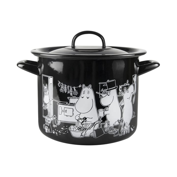 무민 에나멜 냄비와 뚜껑, 3.5 L Muurla | 뮬라