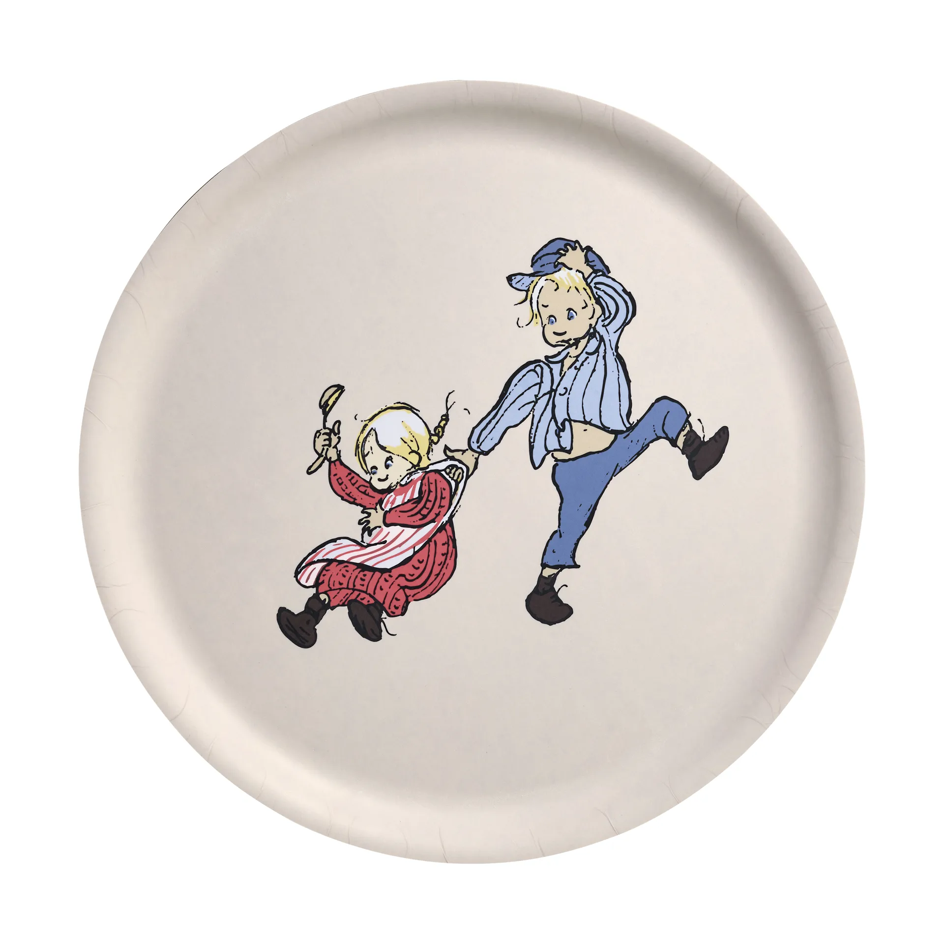 에밀과 이다 트레이 Ø35cm, White Muurla | 뮬라