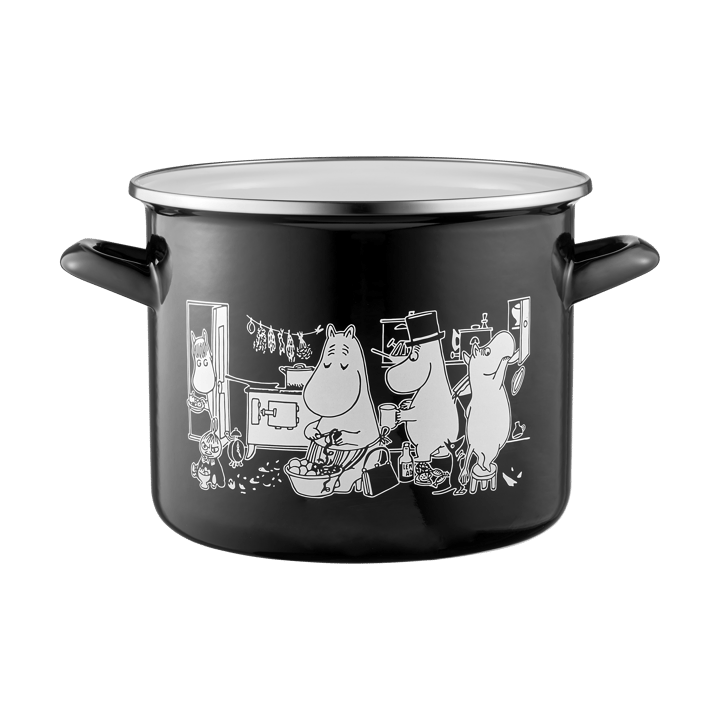 무민 에나멜 냄비 높은 뚜껑 3.5L, The Kitchen Muurla | 뮬라