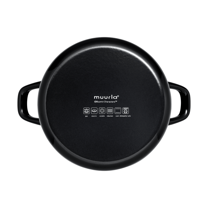 무민 에나멜 냄비 높은 뚜껑 3.5L, The Kitchen Muurla | 뮬라