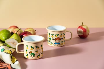 삐삐 롱스타킹 에나멜 머그 3.7 dl - Fruits - Muurla | 뮬라