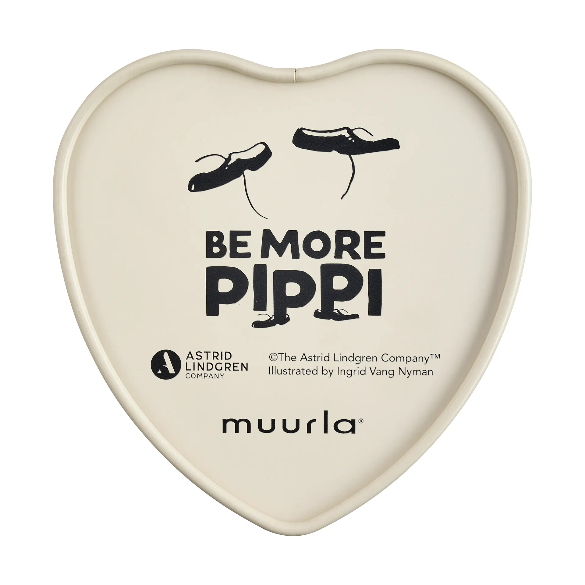 피피 틴 하트 모양 4x10 cm, Be More Pippi Muurla | 뮬라