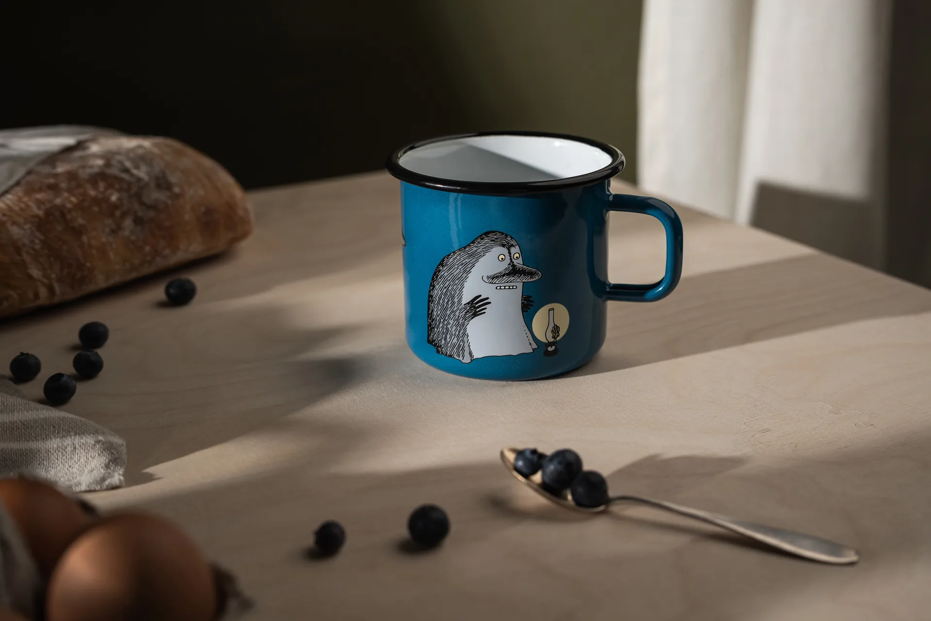 무민 에나멜 머그 550 ml, The Groke Muurla | 뮬라