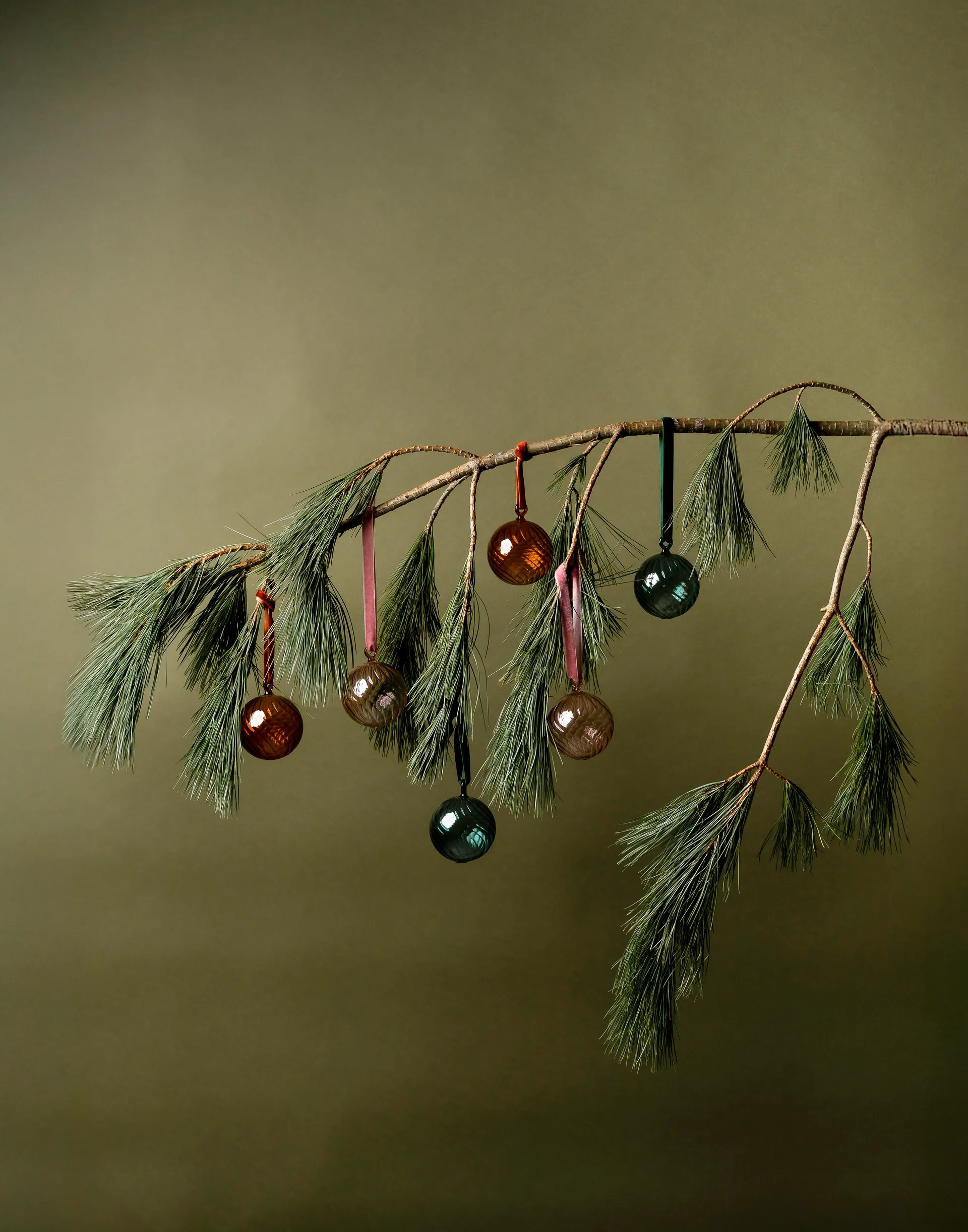 뮬라 크리스마스 바우블 Ø6 cm, Teal Muurla | 뮬라