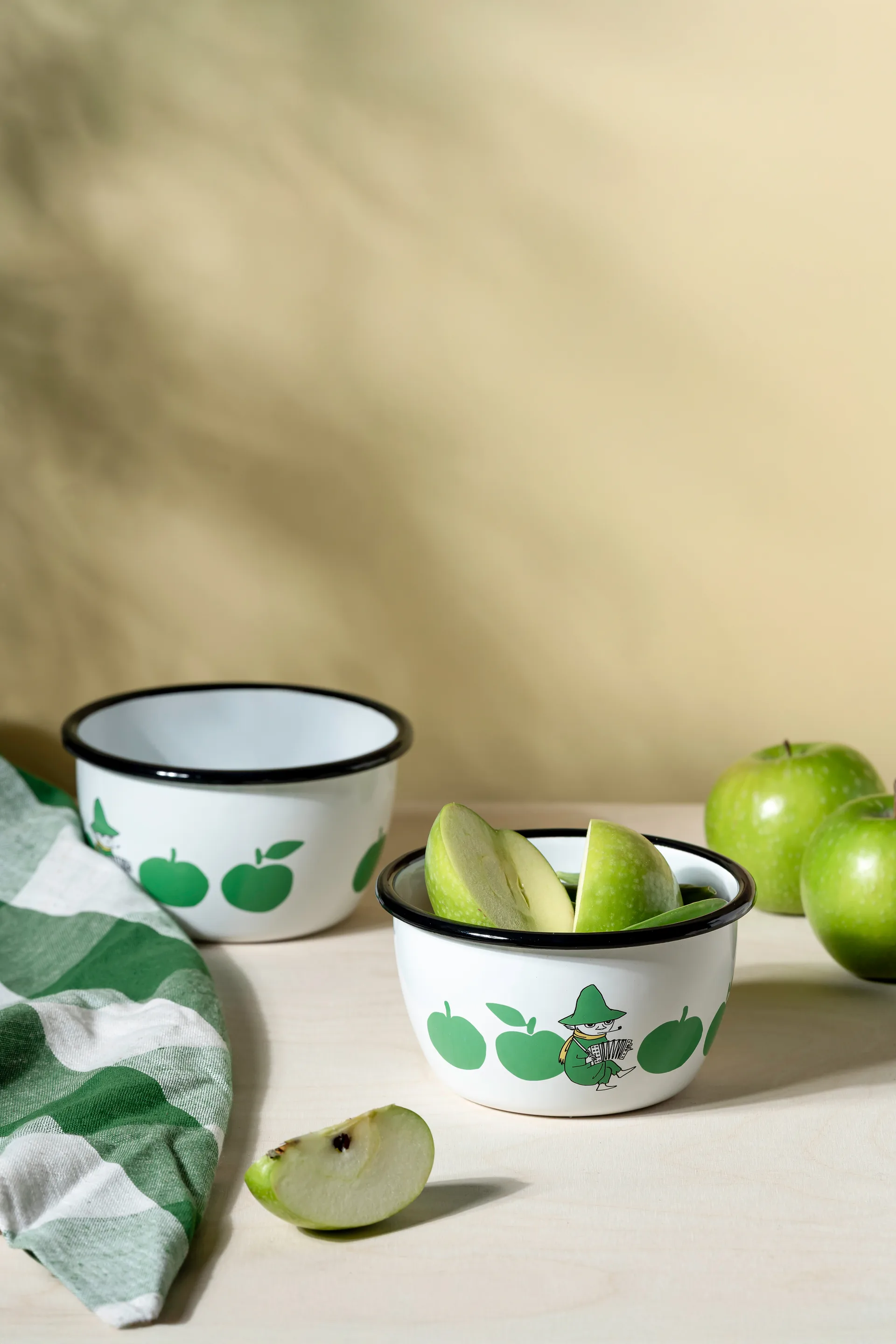 무민 에나멜 보울 60 cl, Joyfull Apples Muurla | 뮬라