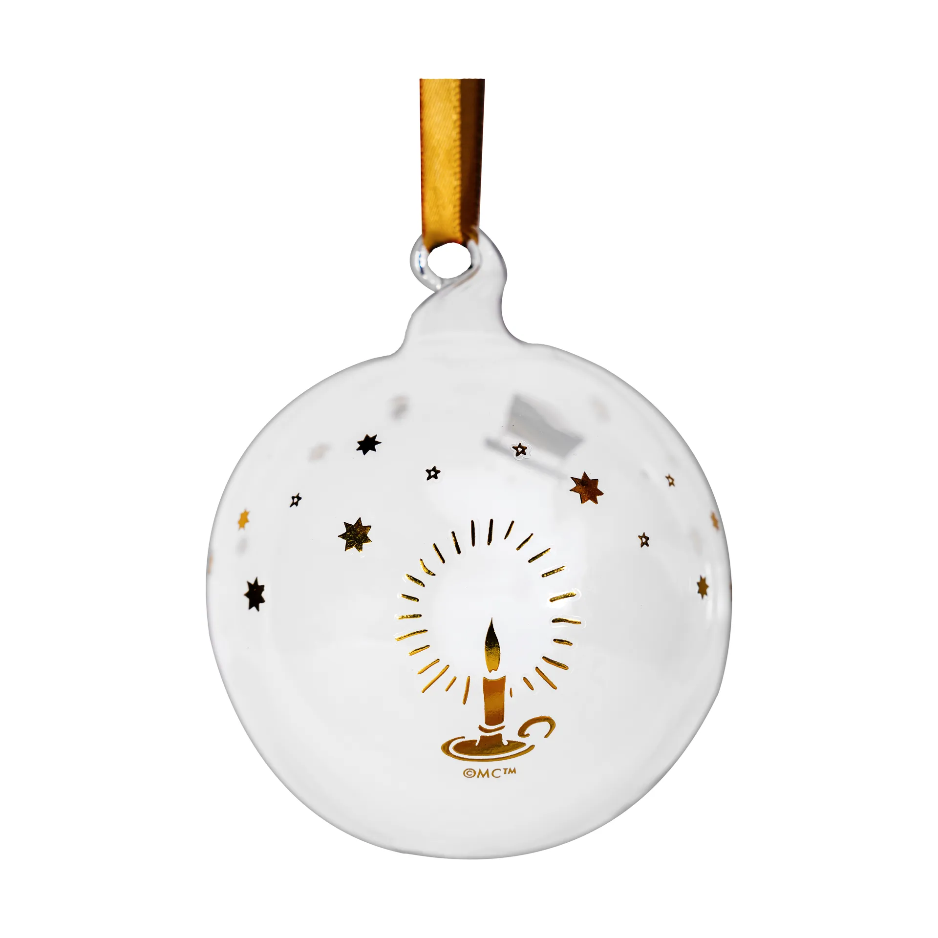 무민 크리스마스 바우블 Ø7 cm 3개 세트, Sparkling stars Muurla | 뮬라