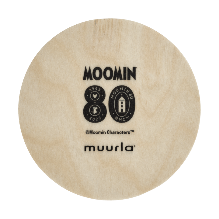무민 80 코스터 Ø11cm 4팩, Multi Muurla | 뮬라