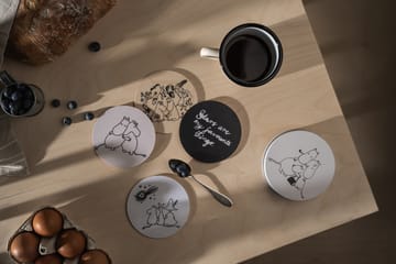 무민 80 코스터 Ø11cm 4팩 - Multi - Muurla | 뮬라