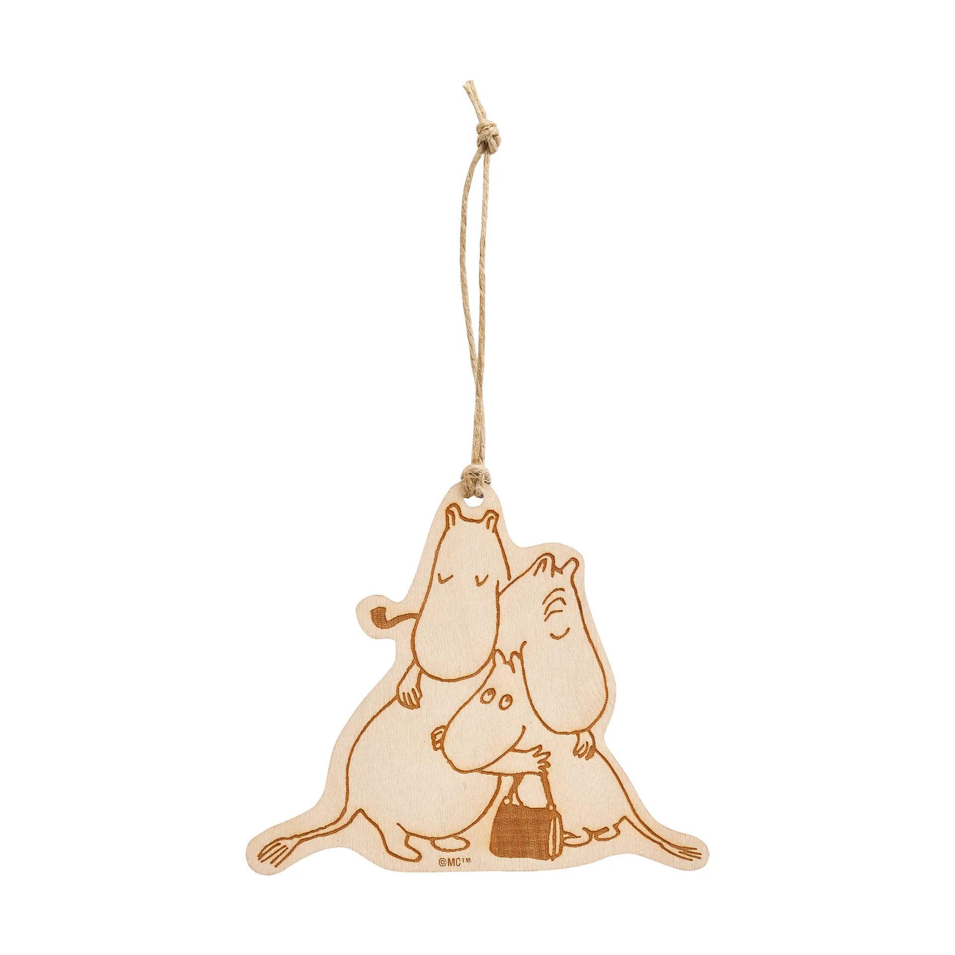 무민 80 데코레이션 펜던트, Beige Muurla | 뮬라