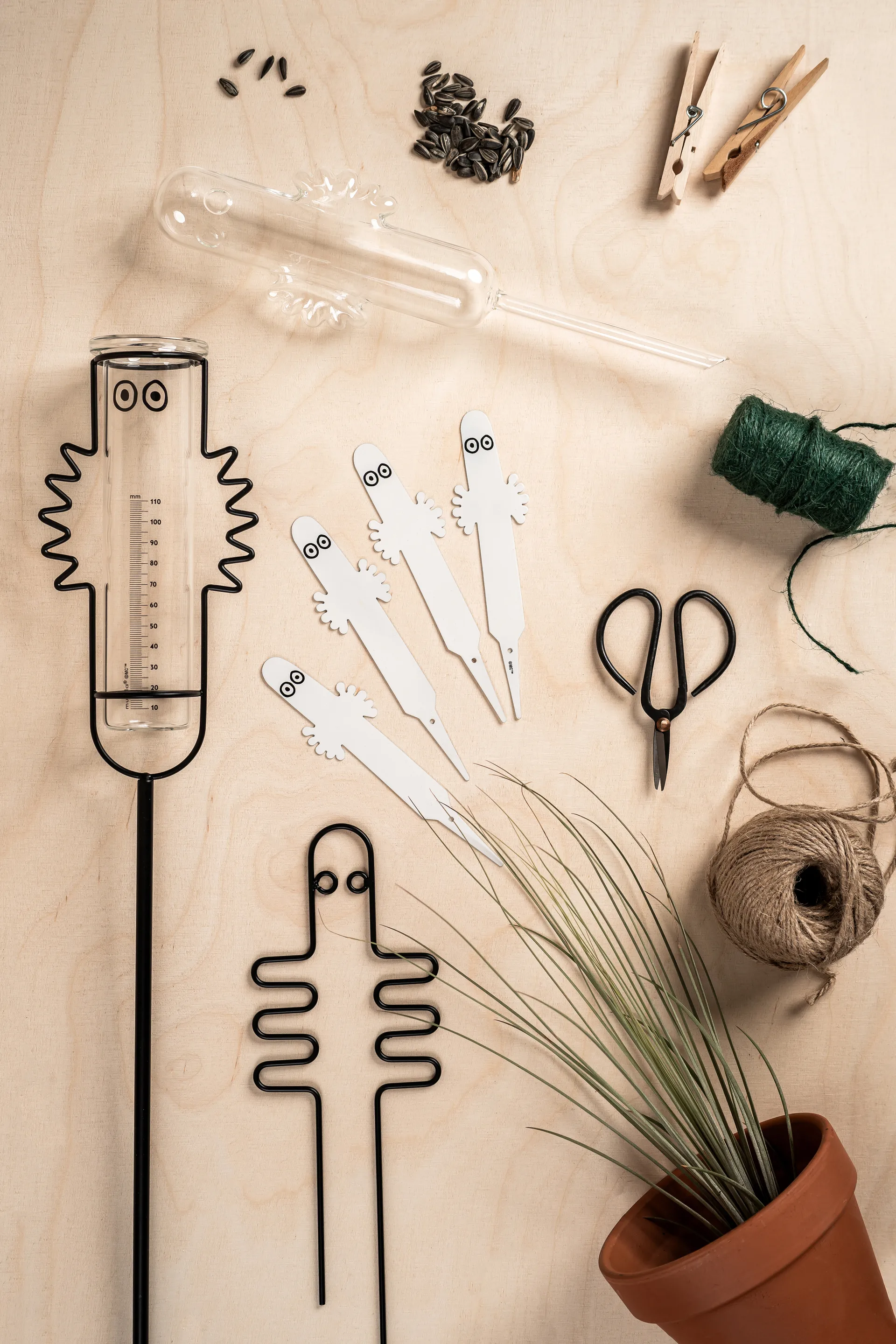 해티패트너 식물 지지대, Black Muurla | 뮬라