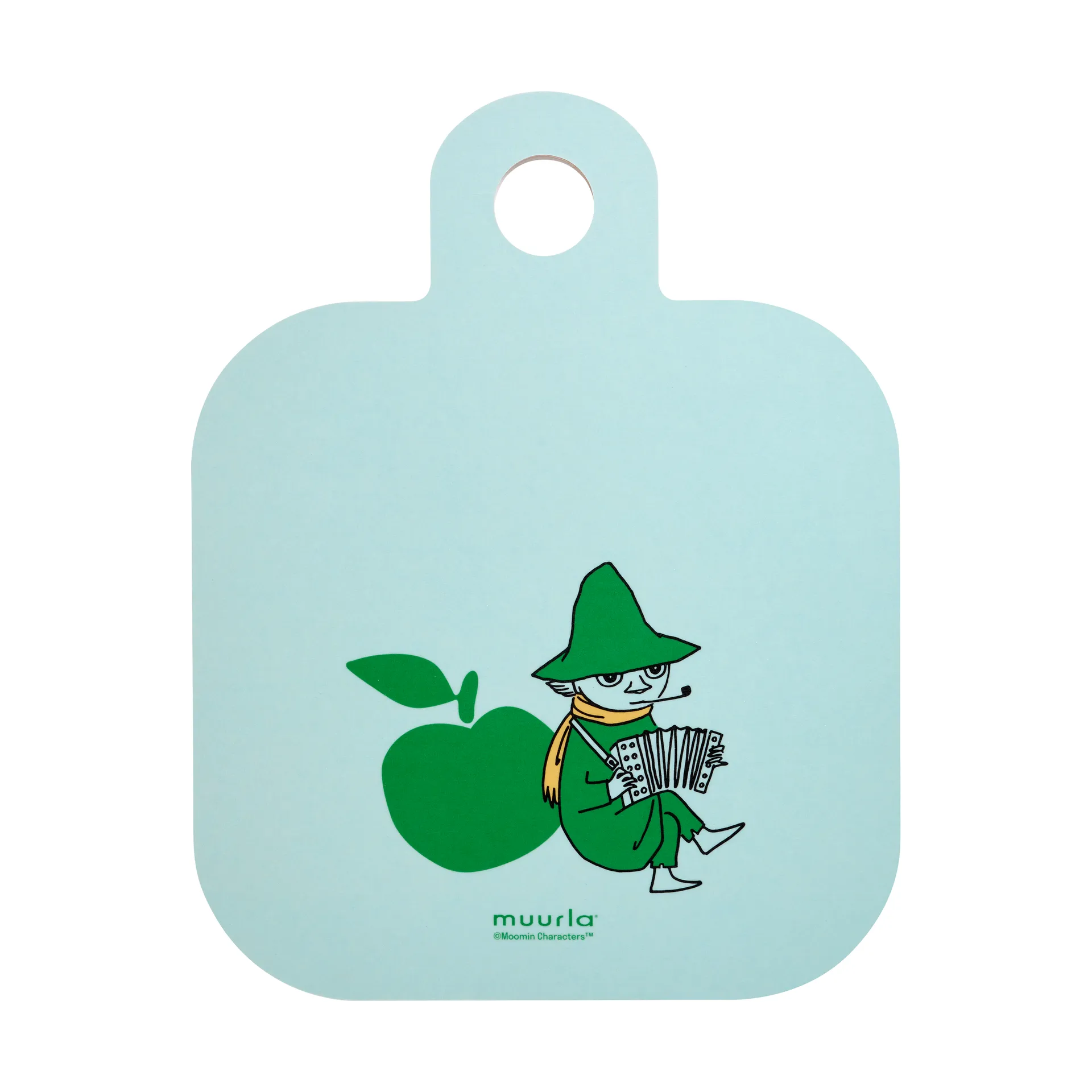 무민 Chop & Serve 커팅 보드 25x32 cm, Joyfull Apples Muurla | 뮬라