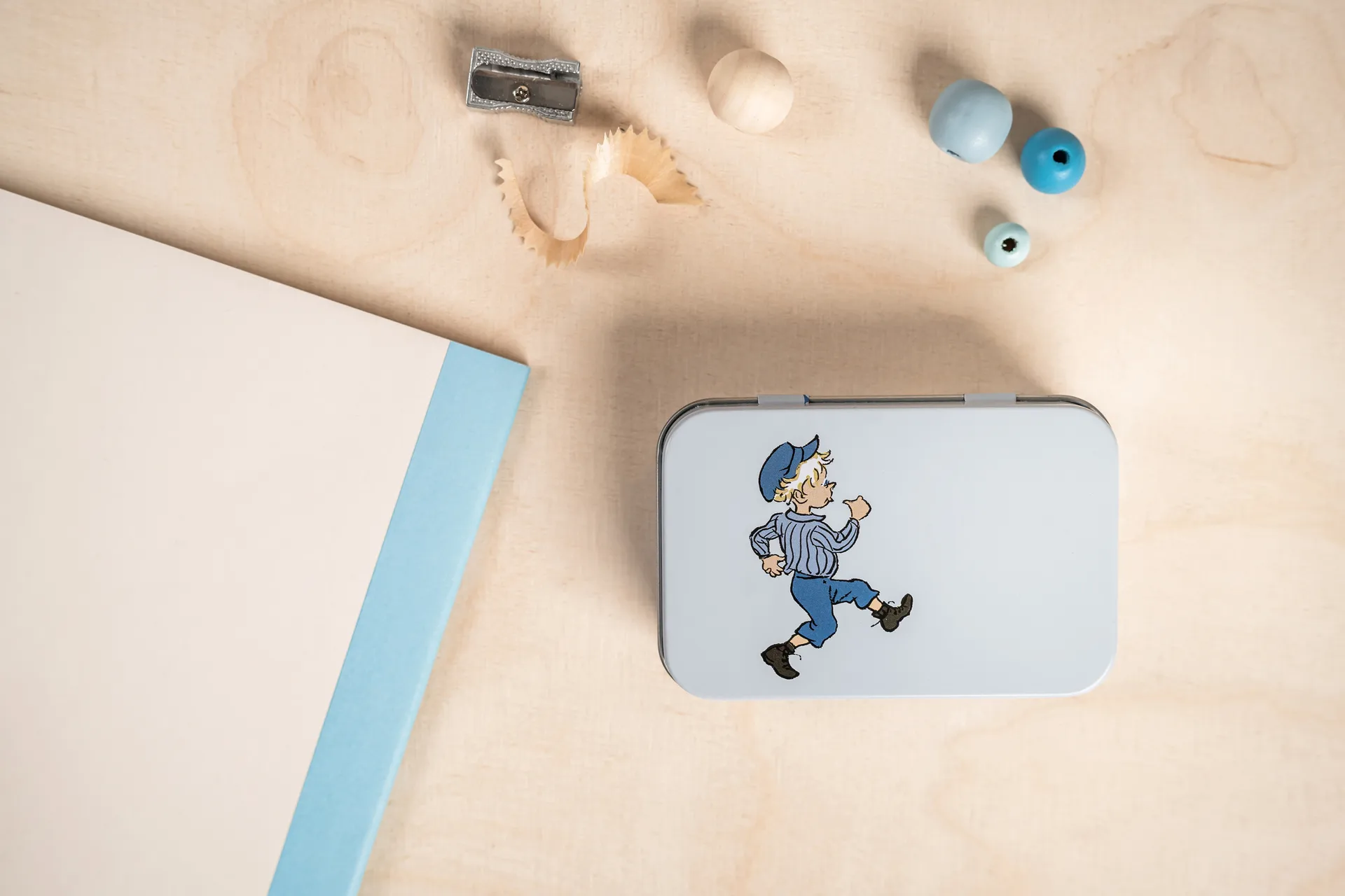 Emil 틴 캐니스터 10x6.5x3 cm, Cluck Cluck Muurla | 뮬라