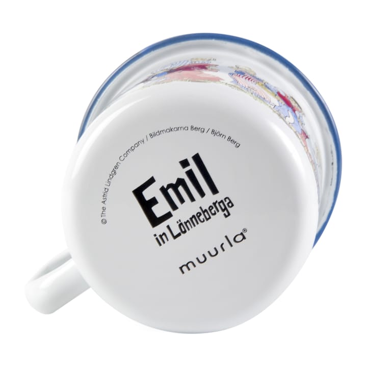 Emil's family 에나멜 머그 2.5 dl - White - Muurla | 뮬라