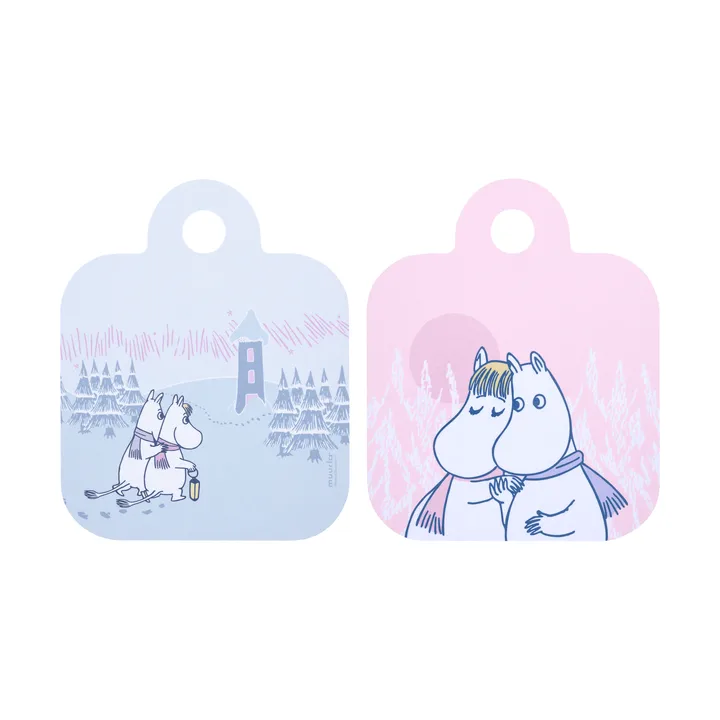 Frosty Day Mumin Chop & Serve 트레이 - 20x25 cm - Muurla | 뮬라