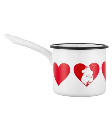 Heart Mumin 법랑 소스팬 - 1,3 L - Muurla | 뮬라