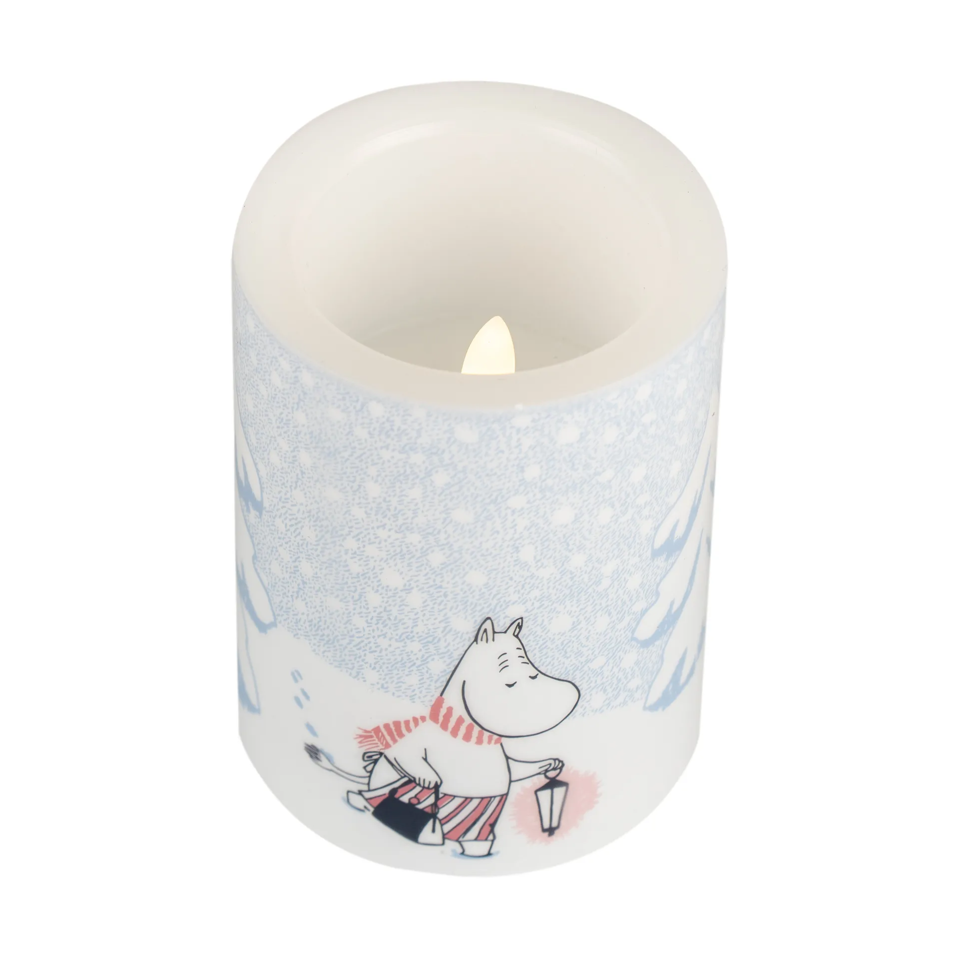 무민 블록 캔들 LED 10 cm, Let it snow Muurla | 뮬라