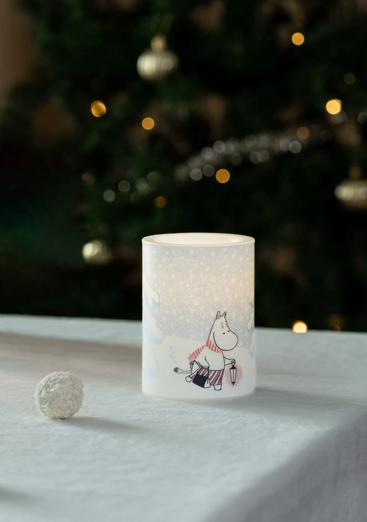 무민 블록 캔들 LED 10 cm, Let it snow Muurla | 뮬라