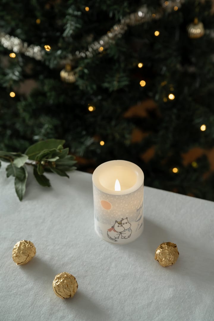 무민 블록 캔들 LED 10 cm, Let it snow Muurla | 뮬라