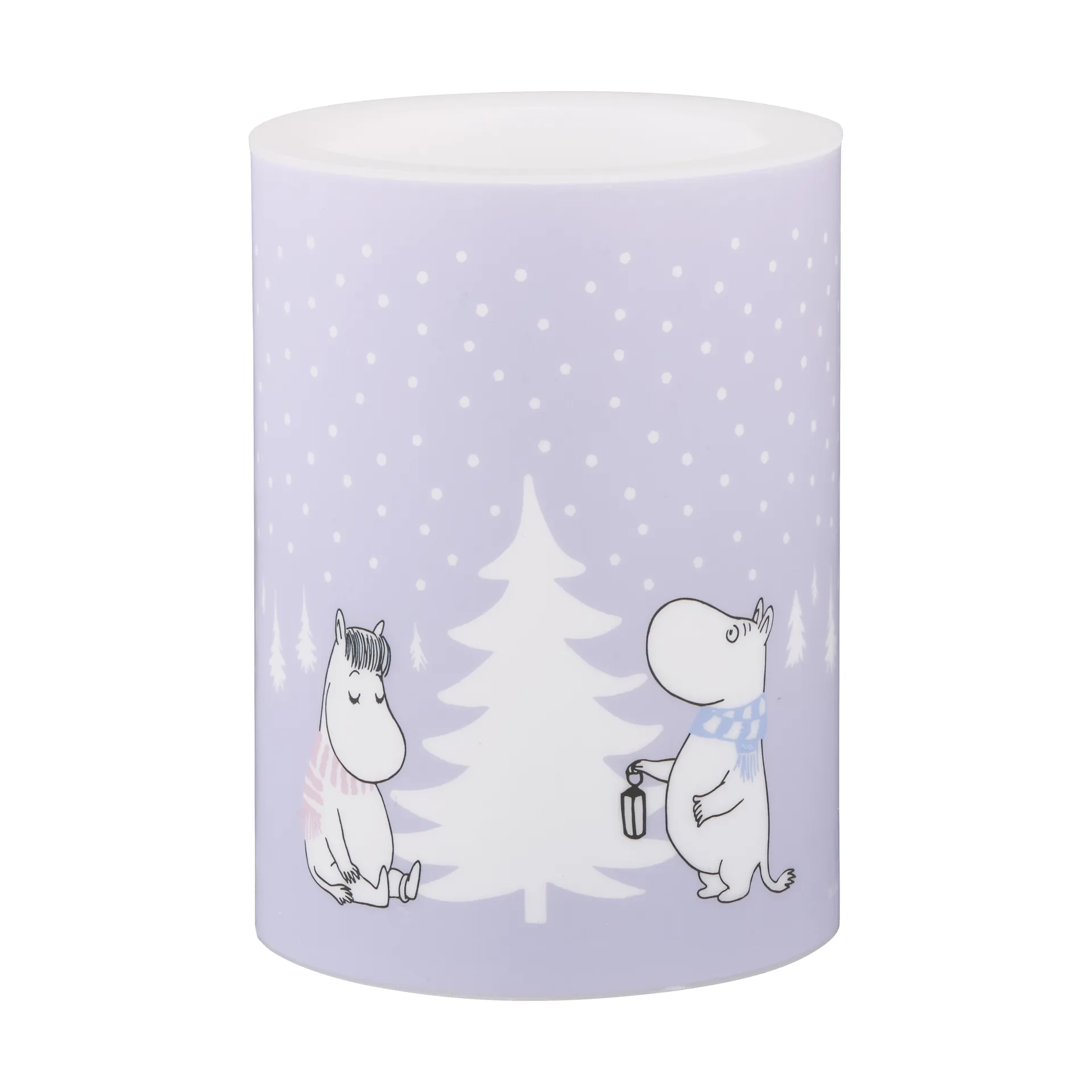 무민 블록 캔들 LED 10 cm, Snowfall Muurla | 뮬라