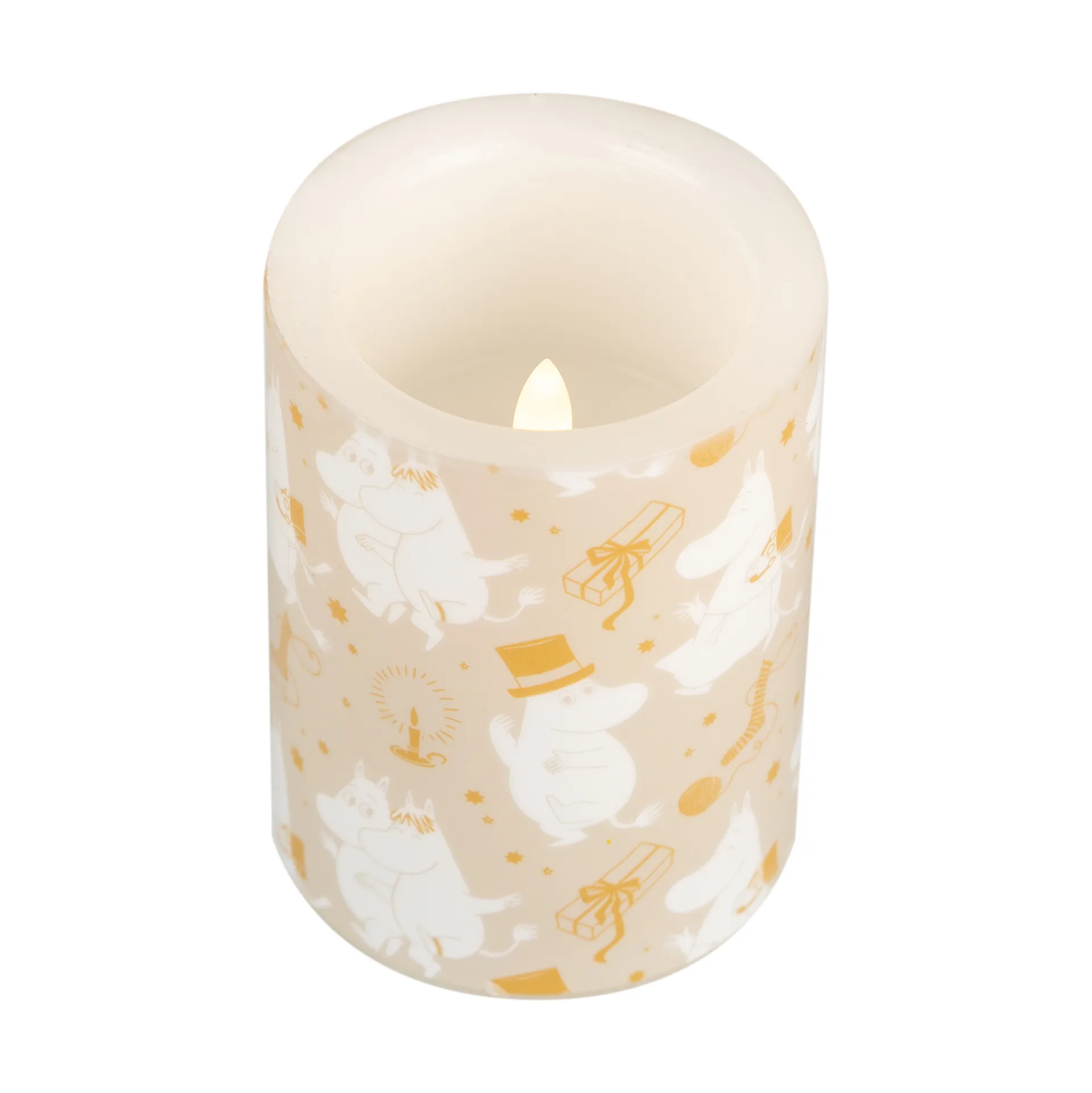 무민 블록 캔들 LED 10 cm, Sparkling stars Muurla | 뮬라