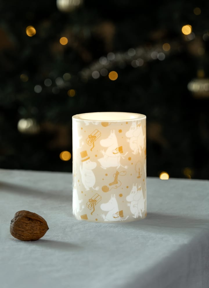 무민 블록 캔들 LED 10 cm, Sparkling stars Muurla | 뮬라