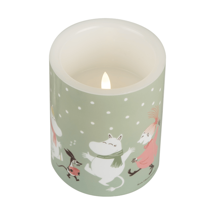 무민 블록 캔들 LED 12,5 cm - Festive spirits - Muurla | 뮬라