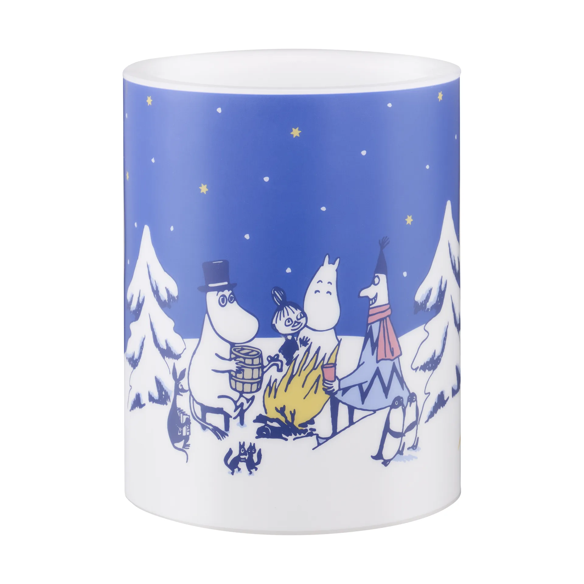 무민 블록 캔들 LED 12.5 cm, Starry night Muurla | 뮬라