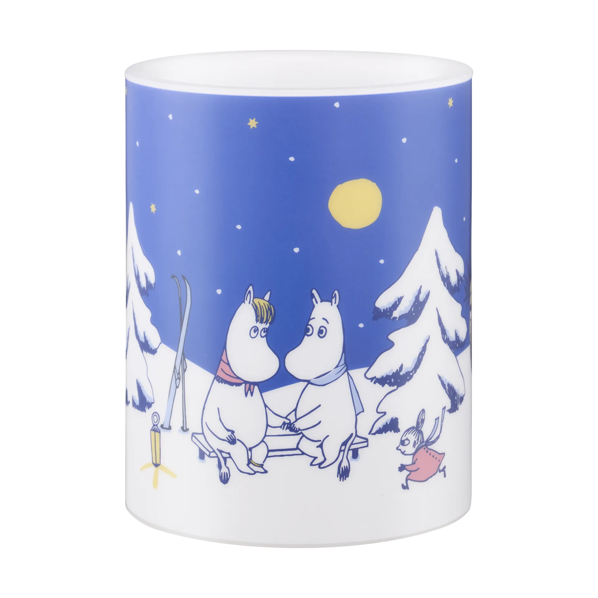 무민 블록 캔들 LED 12.5 cm, Starry night Muurla | 뮬라