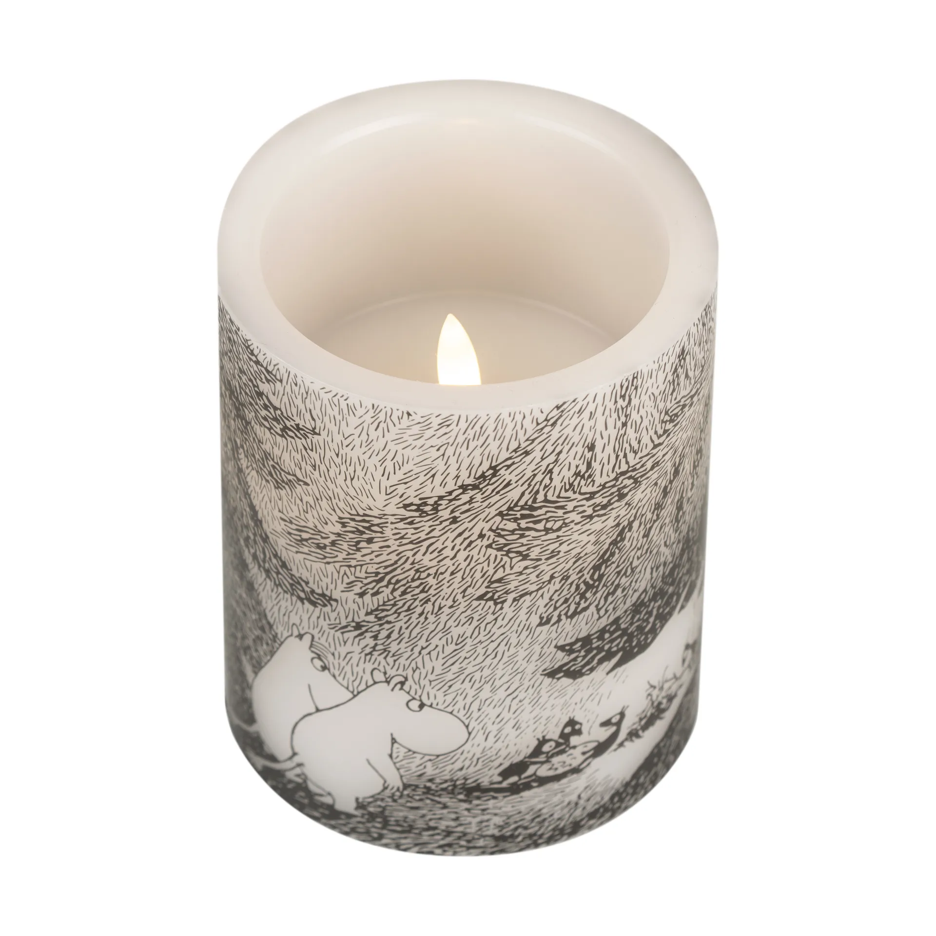 무민 블록 캔들 LED 12.5 cm, Under the trees Muurla | 뮬라