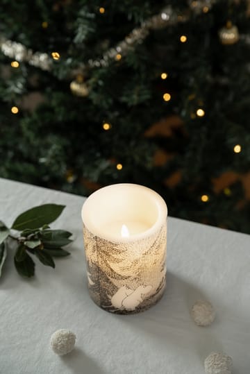 무민 블록 캔들 LED 12.5 cm - Under the trees - Muurla | 뮬라