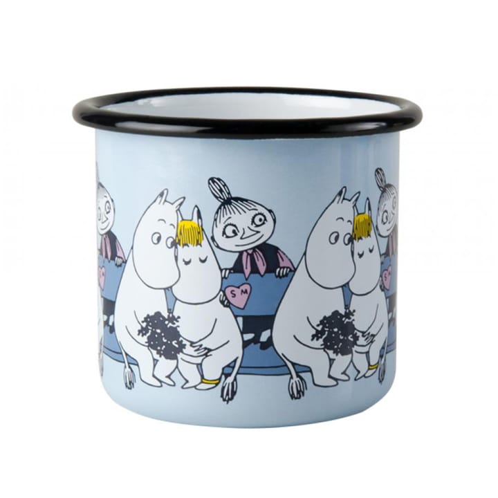 Little My, Moomin and Snorkmaiden 애나멜 머그 - 3.7 dl - Muurla | 뮬라