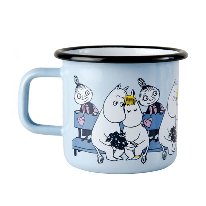 Little My, Moomin and Snorkmaiden 애나멜 머그 - 3.7 dl - Muurla | 뮬라