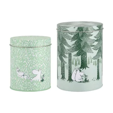 Mumin Forest 병 세트 - 2 pieces, green - Muurla | 뮬라