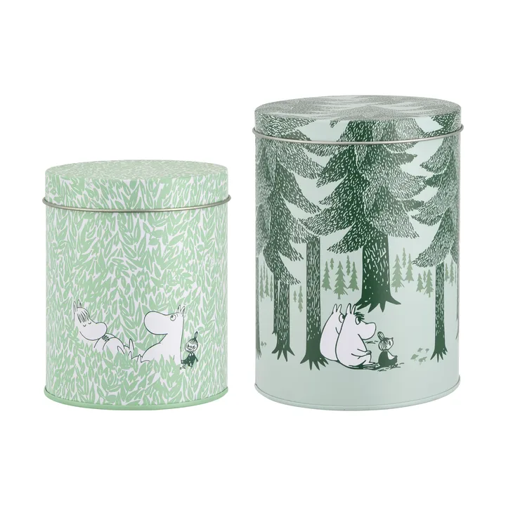Mumin Forest 병 세트 - 2 pieces, green - Muurla | 뮬라