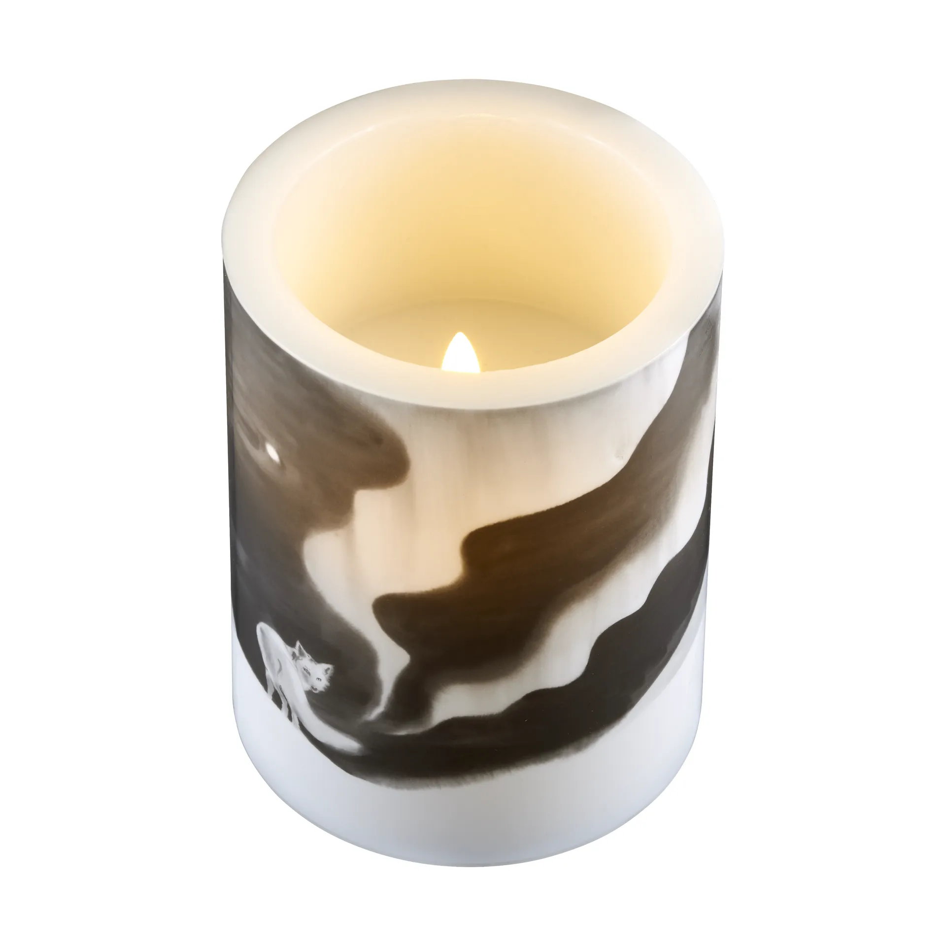 Teemu Järvi x 뮬라 LED 캔들 Ø12.5 cm, Fox Muurla | 뮬라