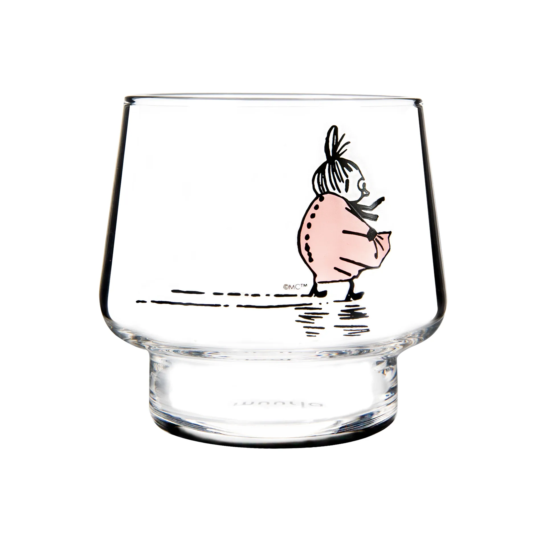 The strong-willed 캔들홀더, clear-pink Muurla | 뮬라